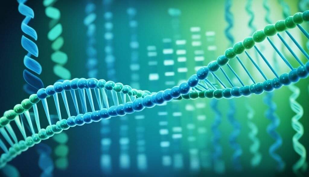 DNA sequencing image